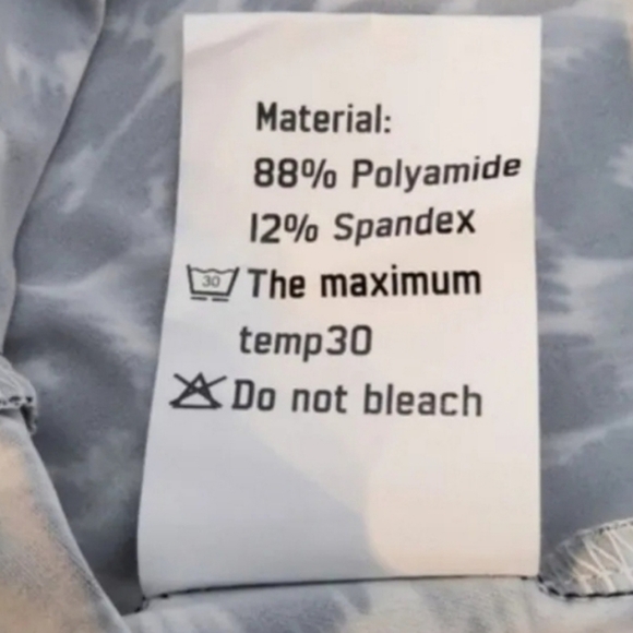 bodysuit top Leopard print women's Long Sleeve size M - Picture 7 of 8